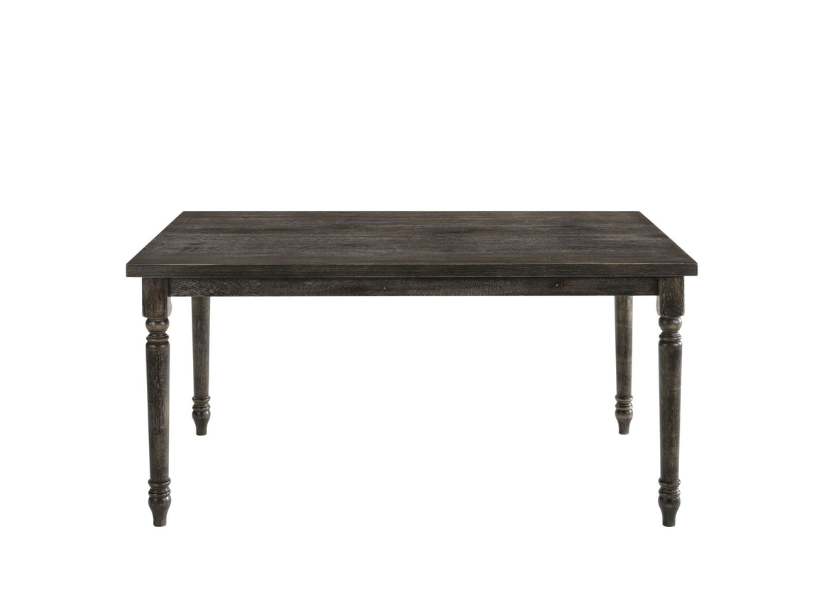 Claudia II Weathered Dining Table - Gray