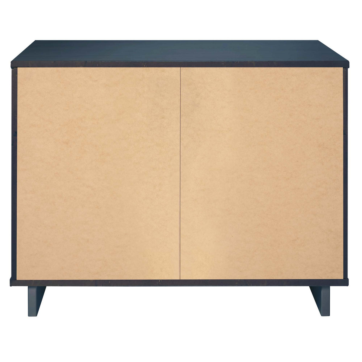Solid Wood 3 Drawer Dresser with Ribbed Fronts - Multiple Colors