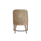 Cane Back Dining Chairs with Solid Wood Frame - Sand (Set of 2)