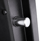 Tall Fireproof Protection Safe Vault with Solid Steel Construction - Black