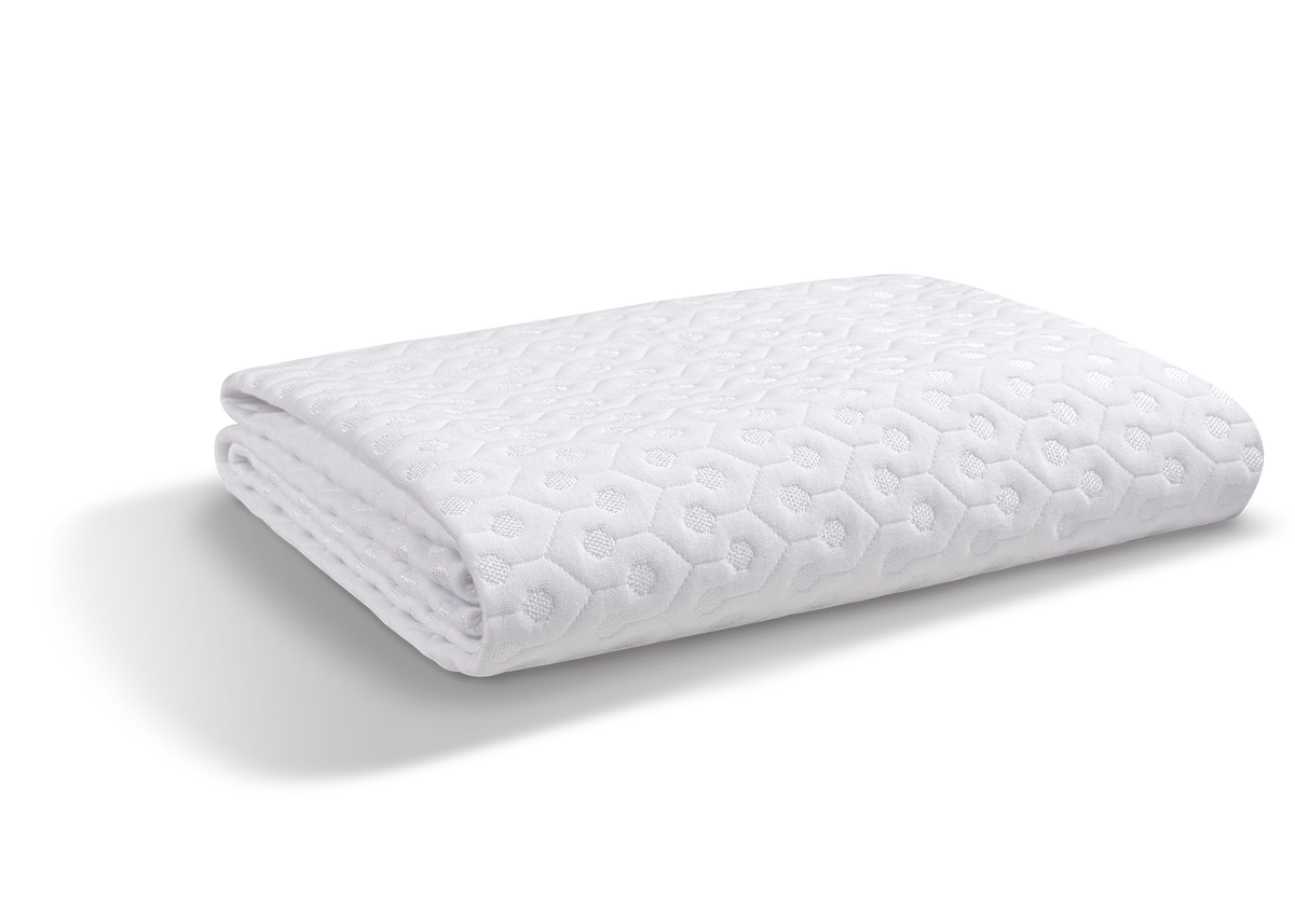 Full XL Mattress Protector with Moisture-Wicking Protection - White