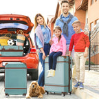 Hardshell Luggage Set 3-Piece Spinner with TSA Lock - Lightweight, Multiple Colors