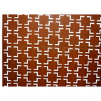 Black Metal Room Divider Privacy Screen with Rust-Resistant Finish