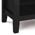 Handcrafted Bedside Table with Drawer and Shelf - Multiple Colors