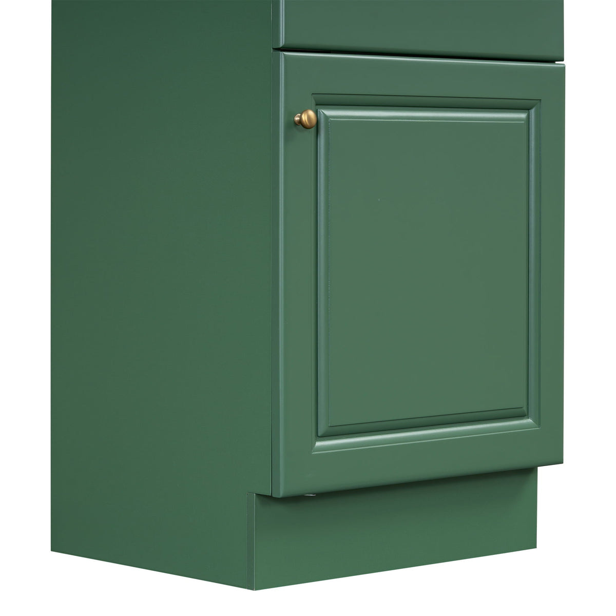 Bathroom Vanity with Sink and Adjustable Shelf - Multiple Colors