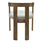 Modern Barrel Dining Chairs (Set of 2)