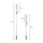 Long Handle Duster With Extension Bar - White