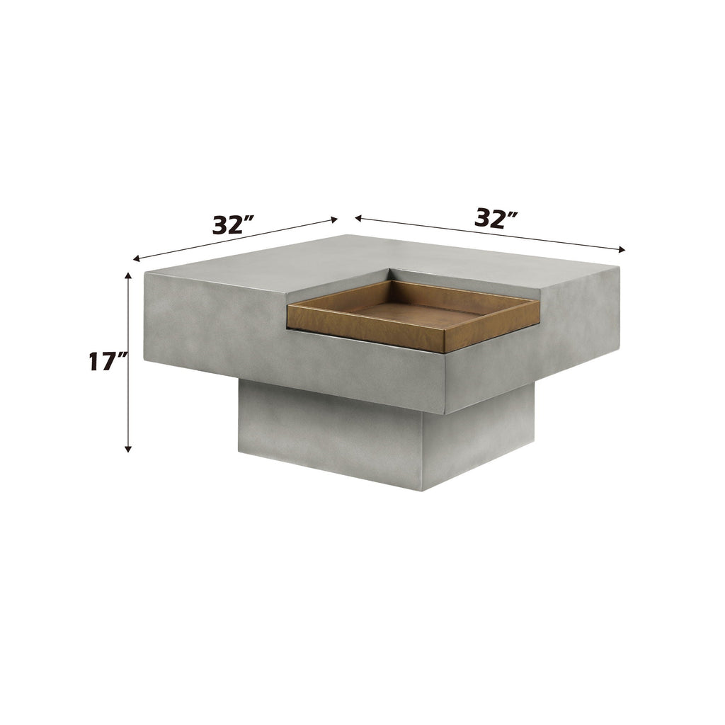 Kailano Weathered Table - Gray