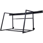 Heavy Duty Adjustable Garage Wall Multi-Tire Rack Storage with 400 lb Capacity - Black