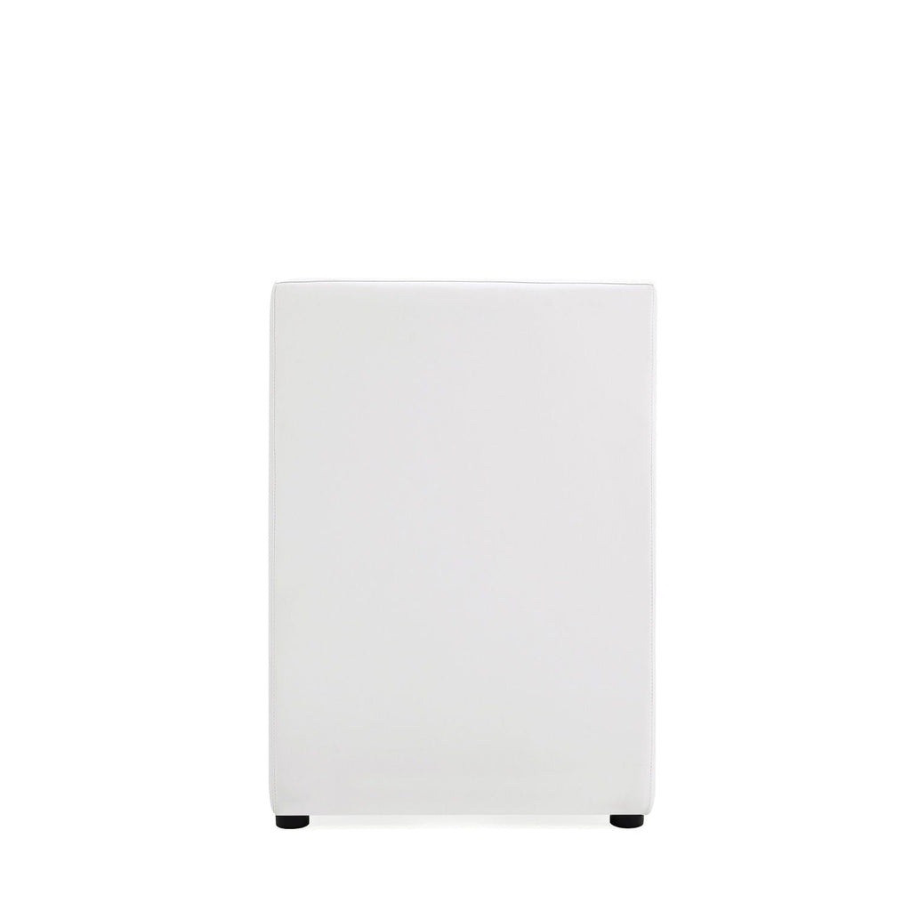 Square Armchair with Upholstered Seat - Available in Multiple Colors