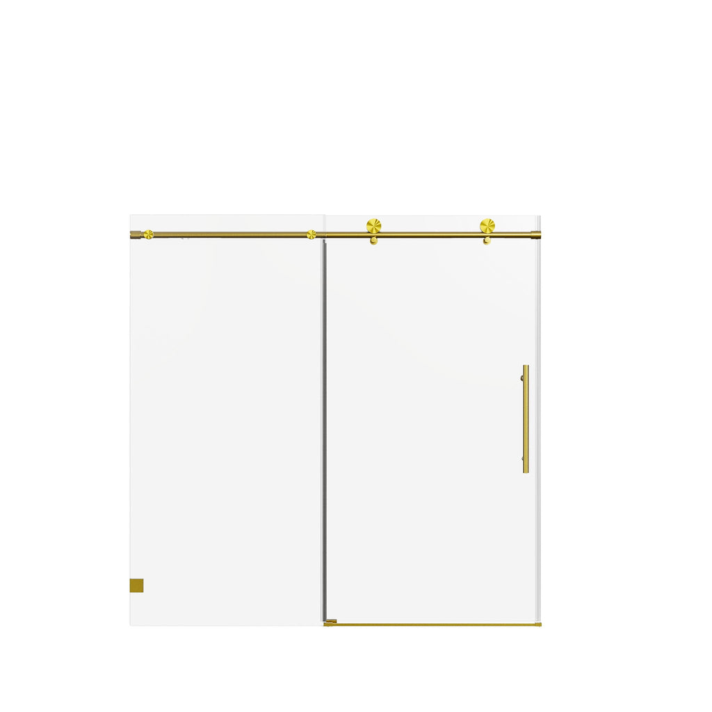 Frameless Single Sliding Soft Close Shower Doors