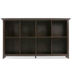 Amherst Cube Storage Bookcase with Large Cubbies - Dark Brown, Dark Gray, or White