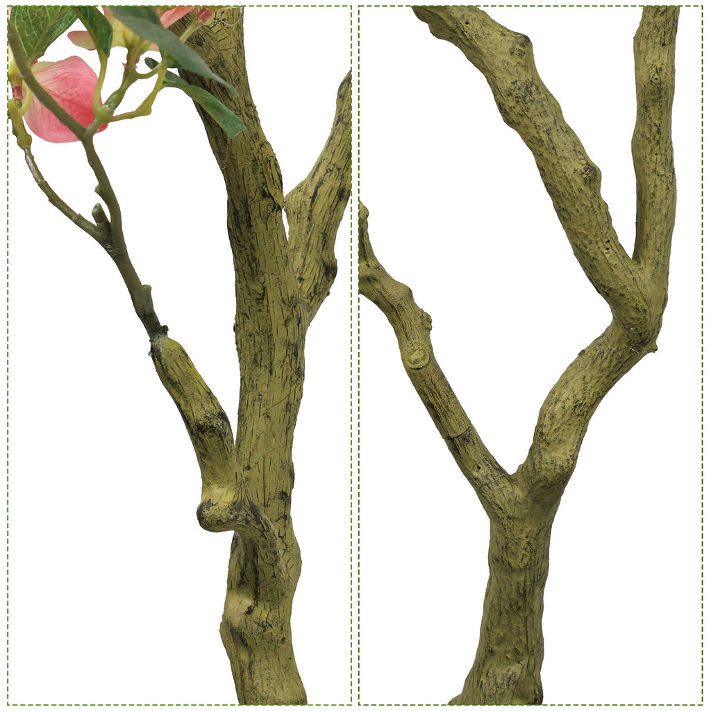 7FT Artificial Bougainvillea Tree with Realistic Details - Pink