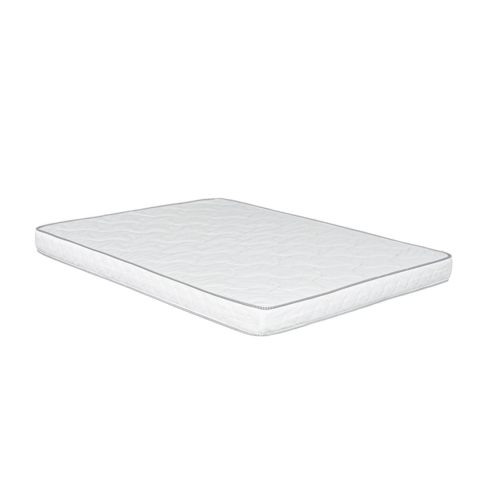 6-Inch Reversible Hybrid Mattress with Pressure Relief and Cooling Technology - White