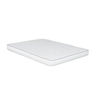 6-Inch Reversible Hybrid Mattress with Pressure Relief and Cooling Technology - White