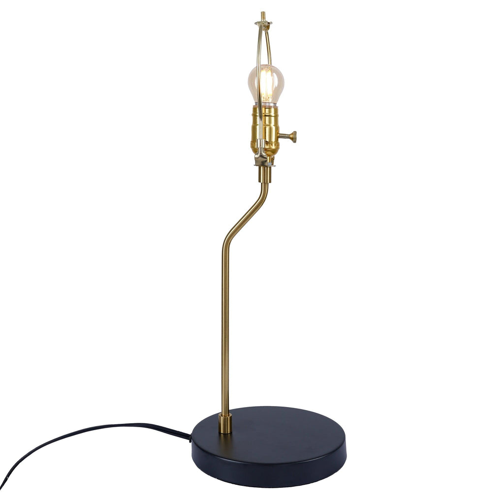 Black Desk Lamp for Bedside and Table Use with Ergonomic Lighting