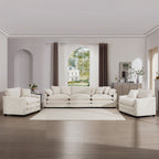 Oversized Deep-Seat Fabric Sofa & Chair Sets