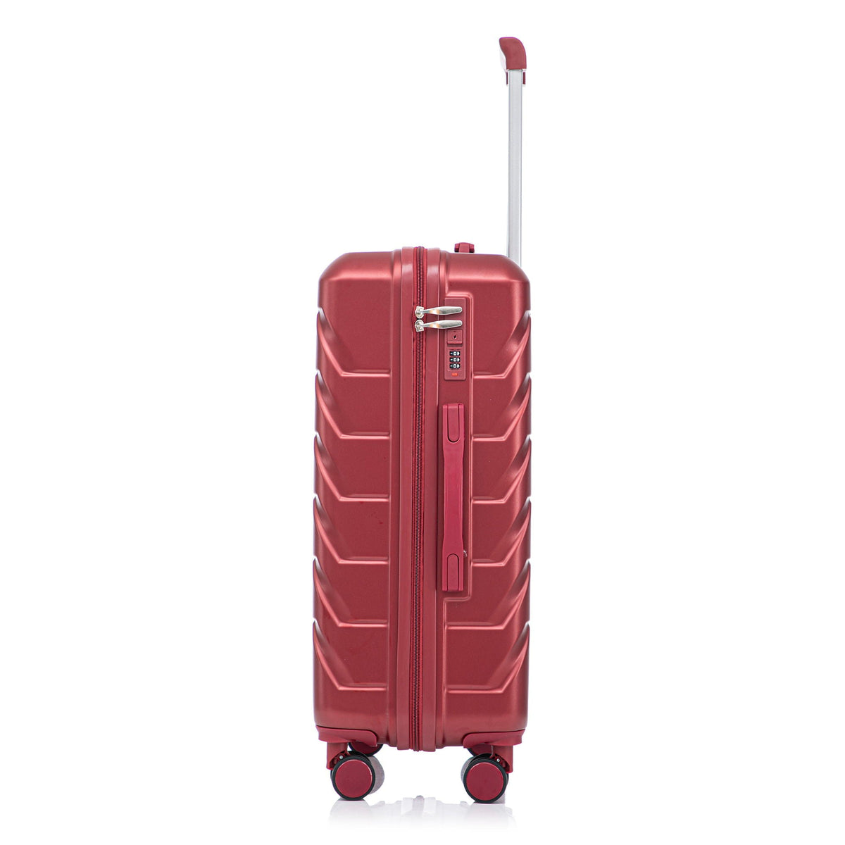 3 Pieces Set Spinner Wheel Luggage With Combination Lock