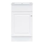 Bathroom Vanity with Sink and Adjustable Shelf - Multiple Colors