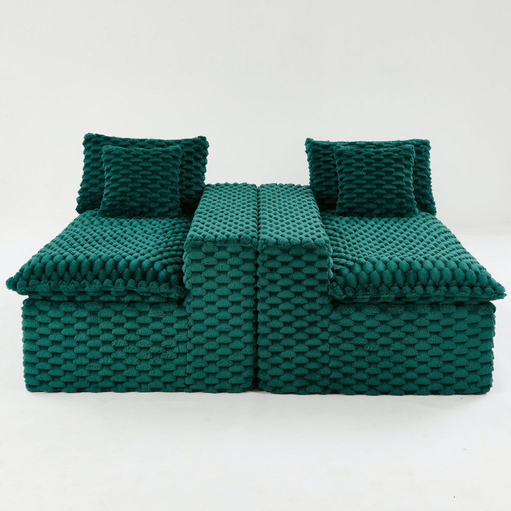 Multifunctional Sofa with Adjustable Layout - Multiple Colors