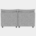 Modular Sectional Sofa with Storage - Chenille Upholstery
