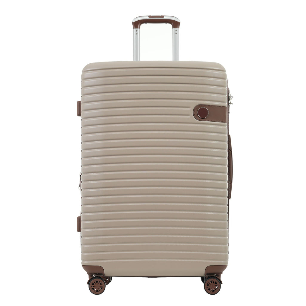 4 Piece Hard Shell Luggage Set with Spinner Wheels - Multiple Colors