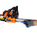 Gasoline Chainsaw 20" 52Cc with 2.6HP Engine - Orange