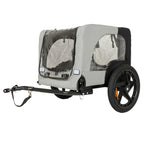 Outdoor Heavy Duty Collapsible Pet Bike Trailer