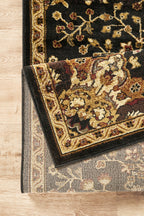 Classic Medallion Area Rug with Elegant Pattern - Polypropylene