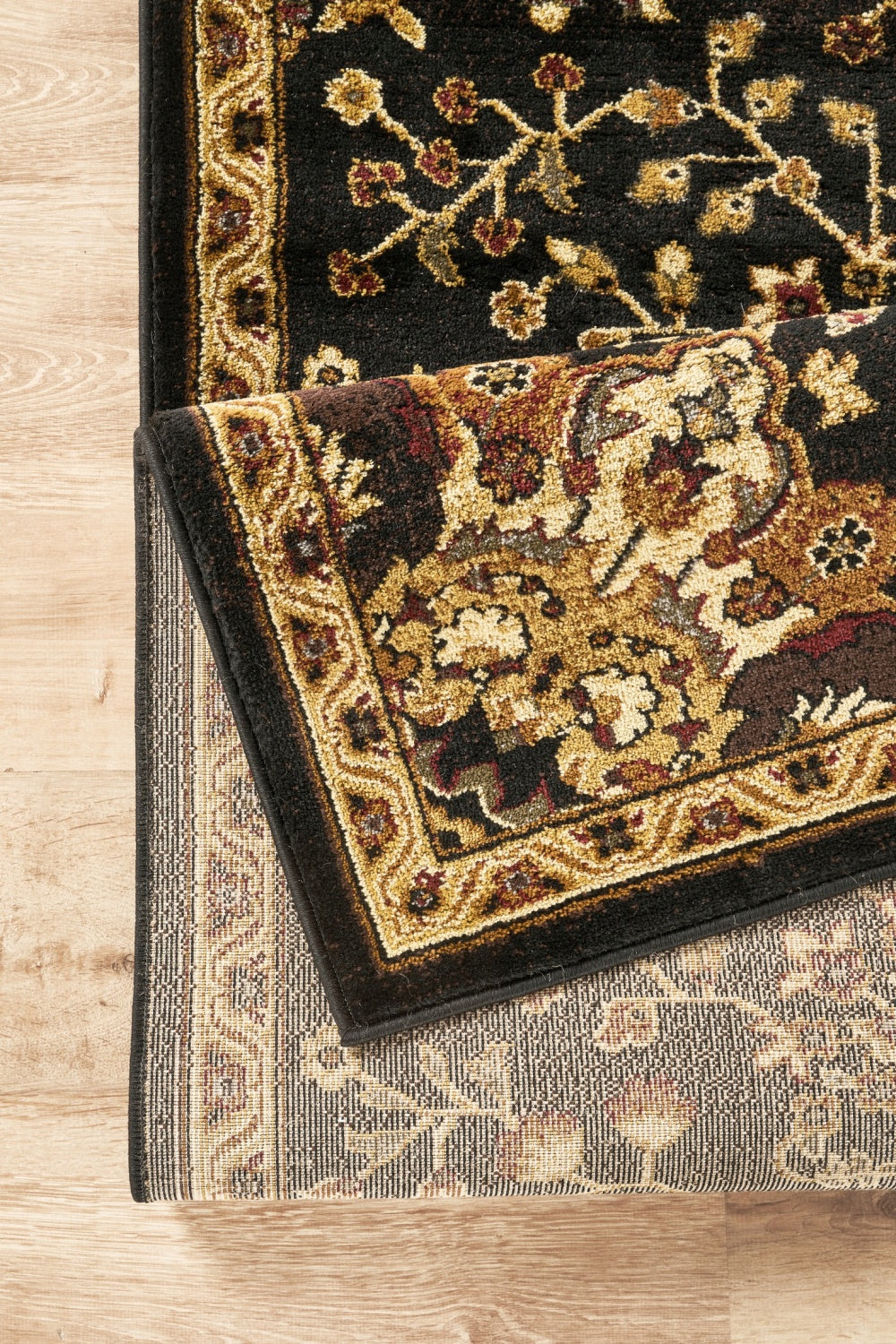 Classic Medallion Area Rug with Elegant Pattern - Polypropylene
