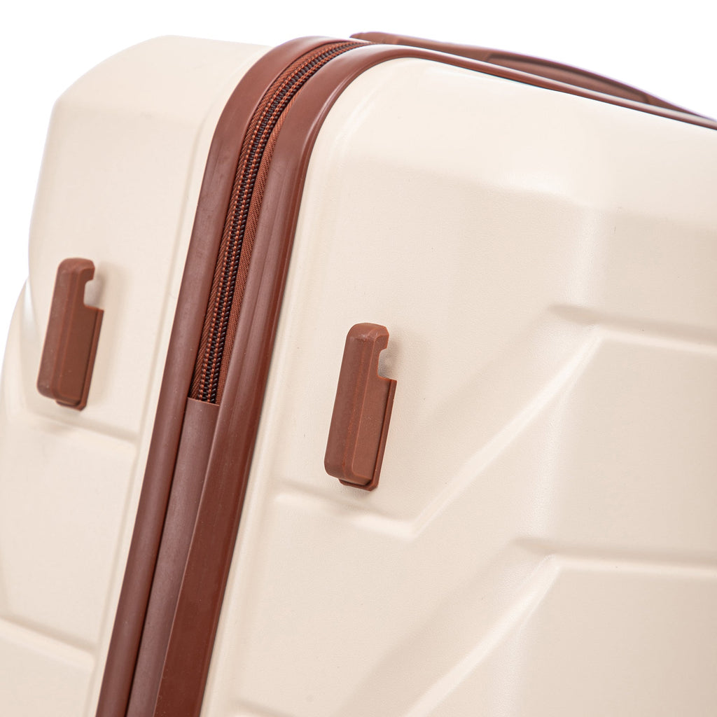 3-Piece ABS Spinner Wheel Luggage Set