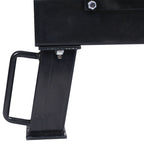 Electric Log Splitter 7 Ton with Double Flywheel - Black