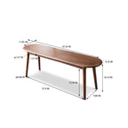 Dining Bench with Versatile Sizing - Light Brown or Dark Brown