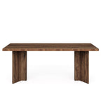 Vintage Executive Desk with Thickened Tabletop – Light Brown or Dark Brown