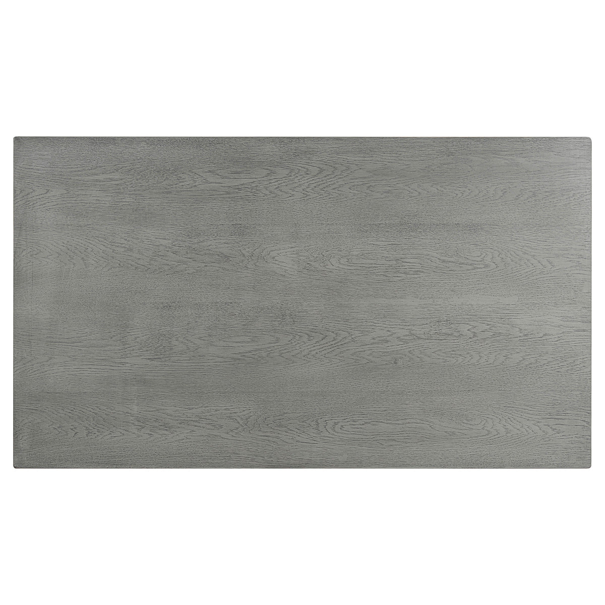 Wood Coffee Table with Storage Shelves - Black + Gray