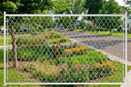 Adjustable Chain Link Walk Gate Kit with Heavy-Duty Construction - Silver