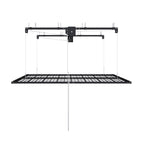 Overhead Garage Storage Rack with Crank System - Black or White