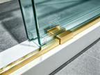 Frameless Double Sliding Shower Door