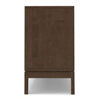 Walnut Brown 3 Drawer Sideboard with Three Storage Drawers - 41.6" Wide