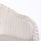 Ladd Outdoor Metal Wicker Barstool Set of 2