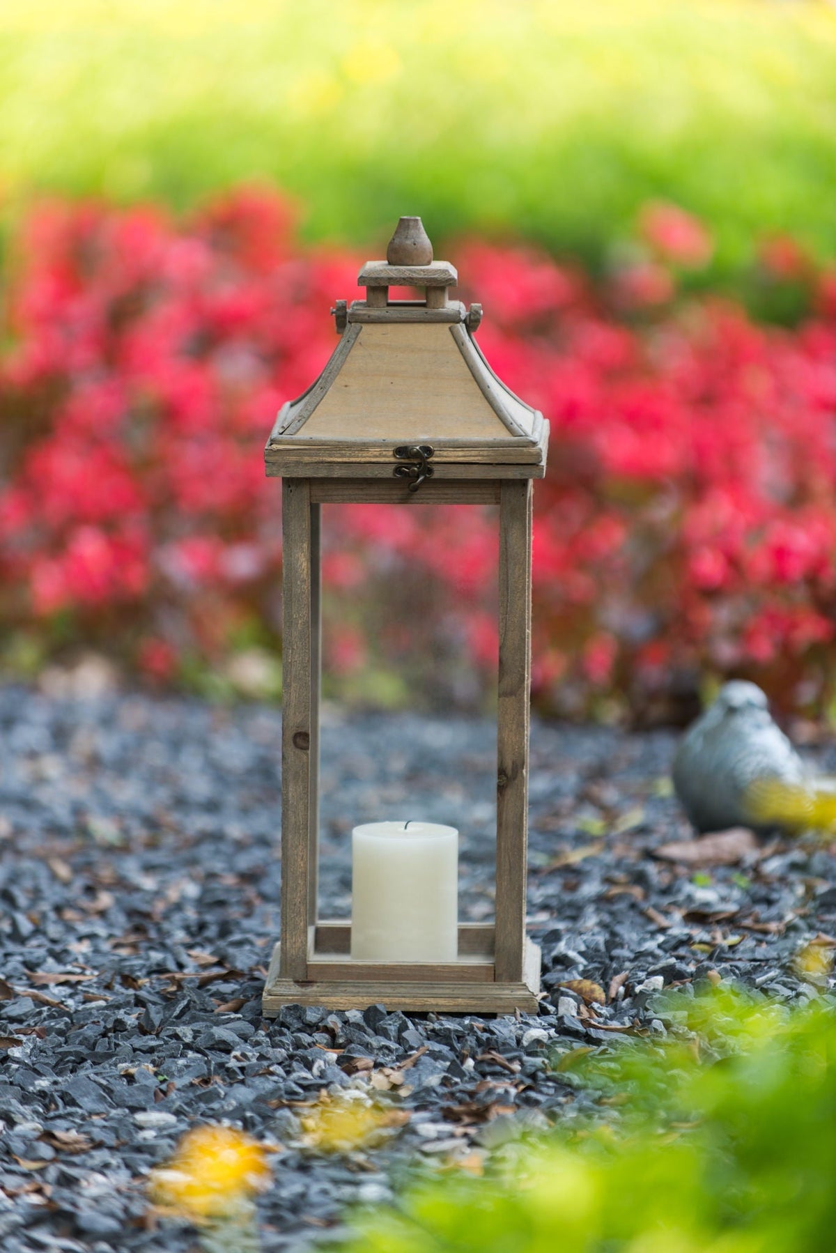 Ivory Candle Lantern Decorative Set