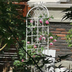 Metal Garden Rustproof Trellis for Climbing Plants – Outdoor Flower Support