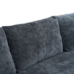 Modular Cloud Sectional Sofa Set with Deep Seating - Choose Beige, Dark Gray, or Dark Brown