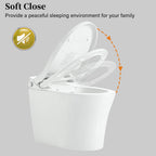Smart Toilet with Built-in Heated Seat