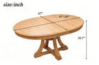 7-Piece Retro Functional Dining Table Set