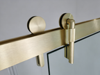 Frameless Double Sliding Shower Door
