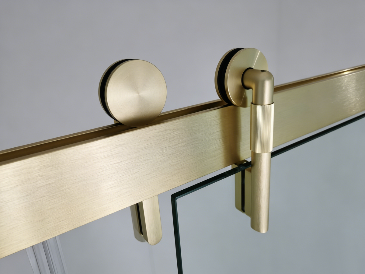 Frameless Double Sliding Shower Door
