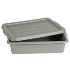 Commercial Meat Tubs with Lids 6-Pack - Food-Grade Plastic