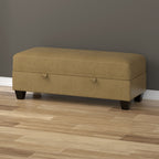 Drason Storage Ottoman with Concealed Storage - Gray or Light Brown