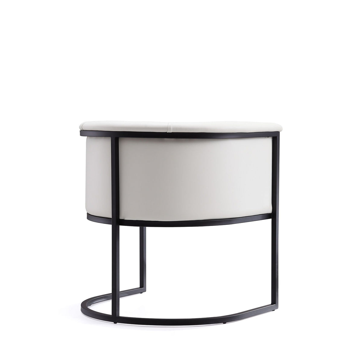 Cosmopolitan Dining Chair with Geometric Metal Frame - Multiple Colors